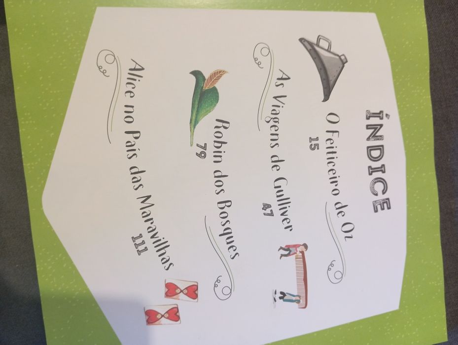 Livro infantil com histórias de sempre