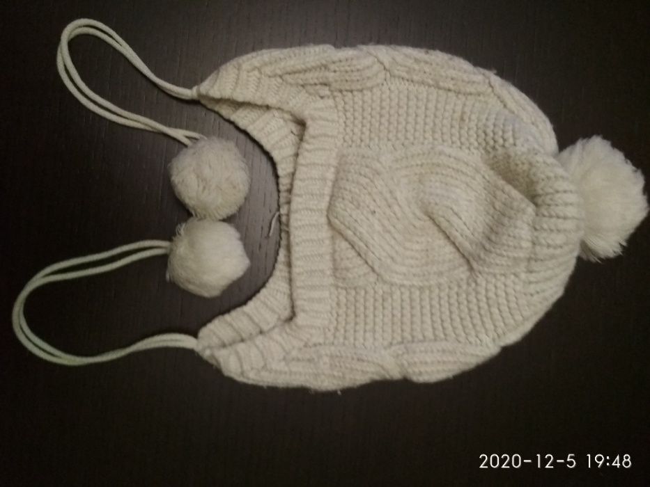 Шапка на девочку от 2 до 6 лет.