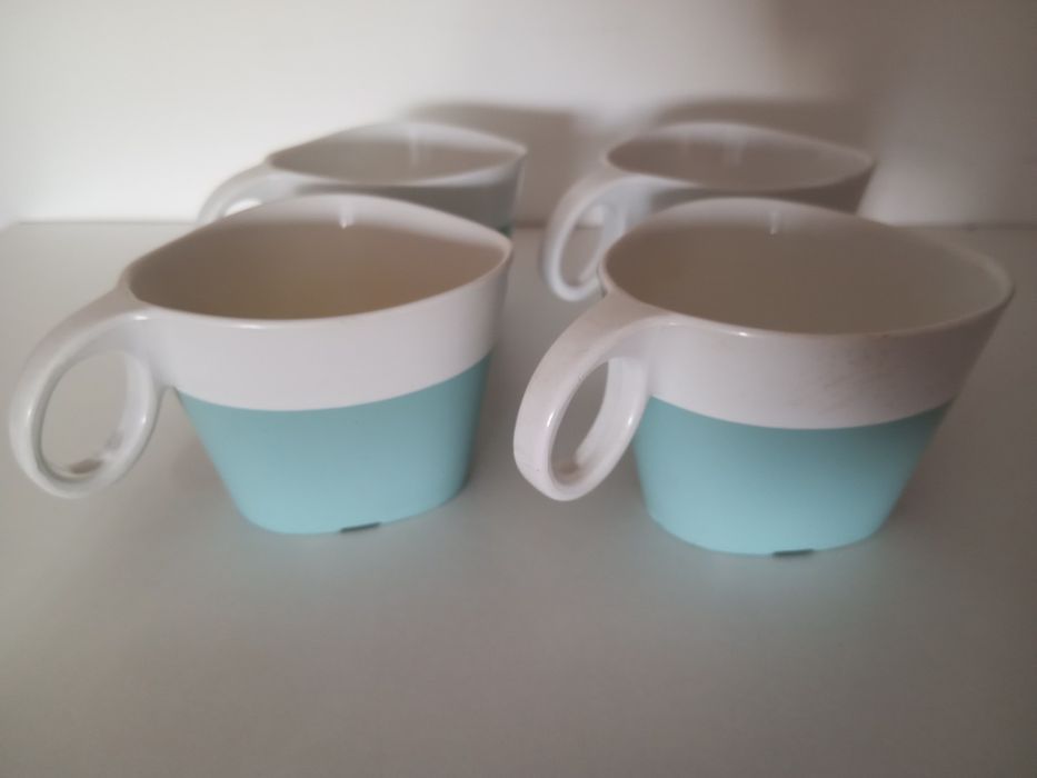 Chávenas de café , plástico TWA década 1960