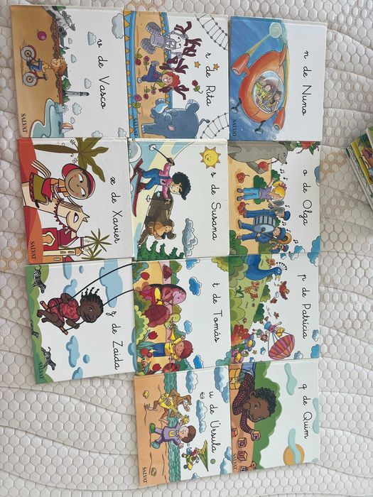 Coleção de Livros com o Abcedário Completo (como novos)!