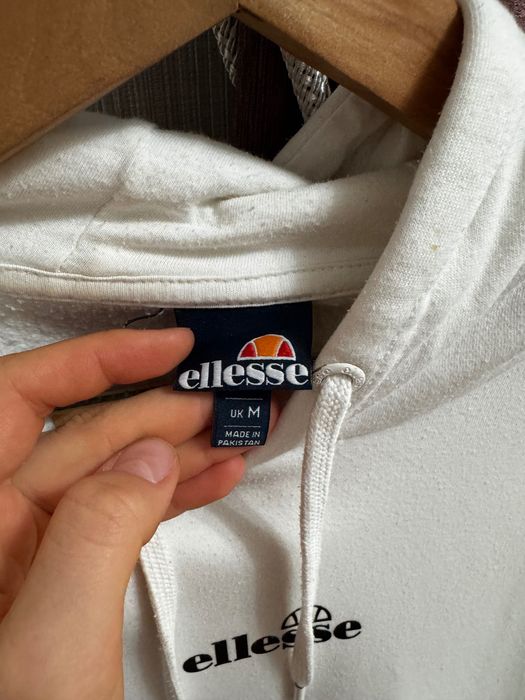 Оригінальна біла кофта ellesse