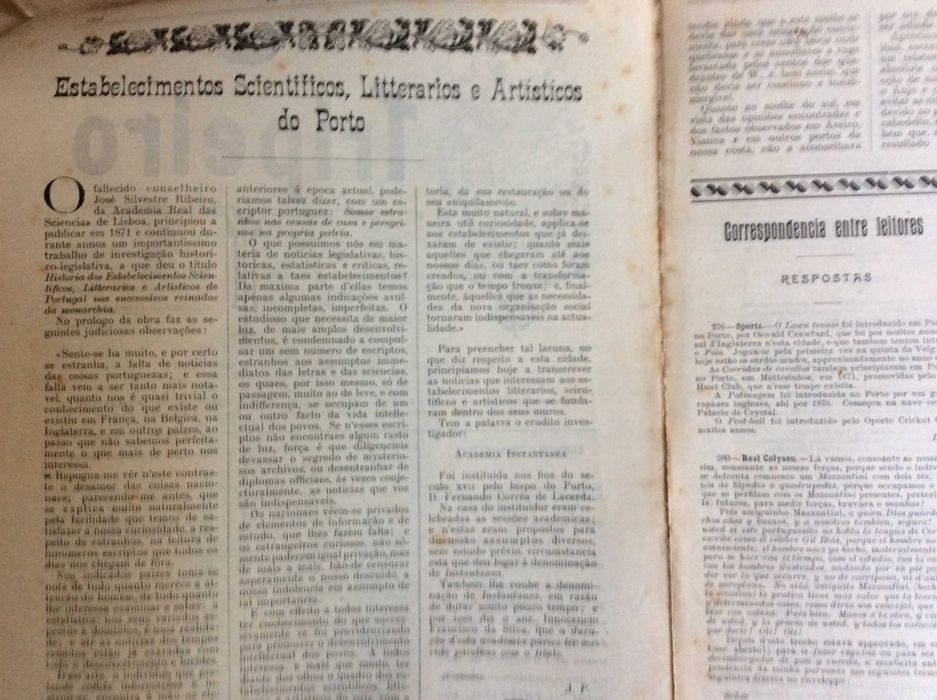 Um pouco da história do Porto e arredores, 1910. Excel. preço