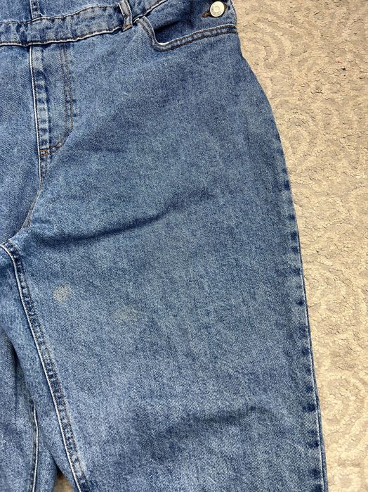 Jeansowe Ogrodniczki Vintage Pocket