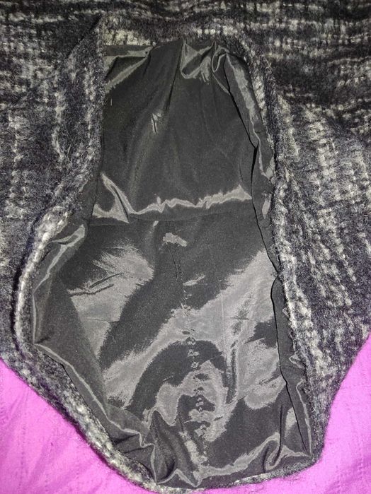 Sweter, bluzka czarno - szara 36