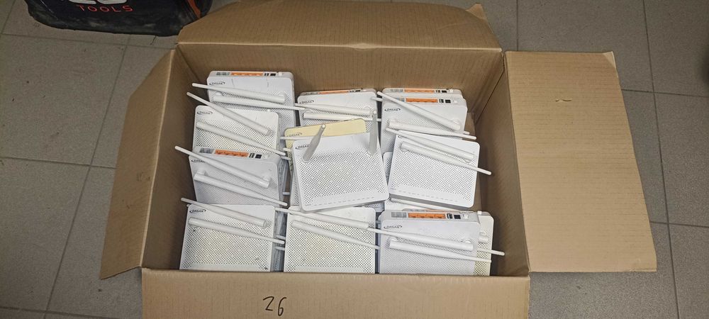 10x Dasan H660 GW GPON ONT 4x GE router NAT, Wifi 2.4GHz