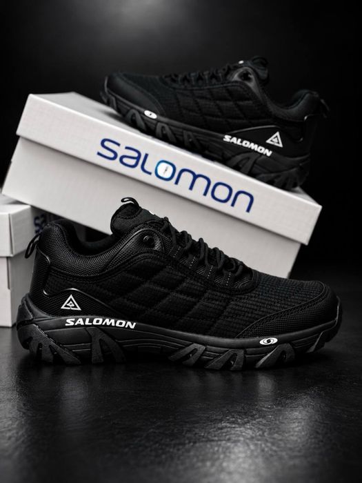 Кросовки гортекс Красовки Саломон Кроссовки Salomon Мужские кросовки Саламон Зимние Саломоны  Водонепроницаемые кросивки Кросовки зима Salamon