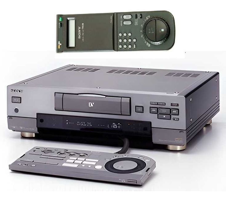 Odtwarzacz Kaset HDV Cyfrowy Sony DHR-1000VC High-End Oryginał Pilot Magnetowid Dual DV + miniDV TOP MODEL Magnetofon nagrywarka Unikat Zobacz !