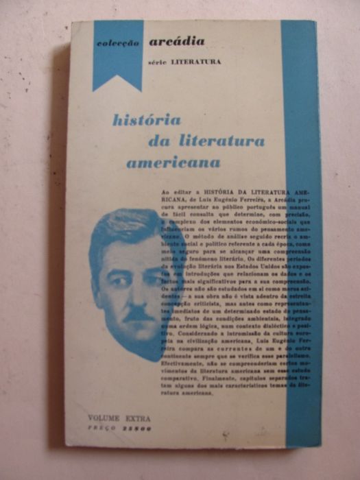 História da Literatura Americana de Luís Eugénio Ferreira