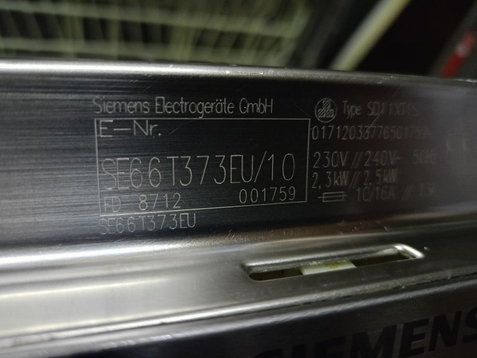 Stara Zmywarka Siemens  na części