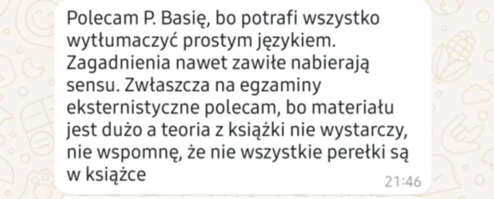 korepetycje z chemii