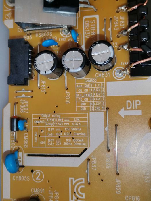 Fonte de alimentação Samsung BN96- 3 5 3 3 5 A (ue43ju6070 e outras)