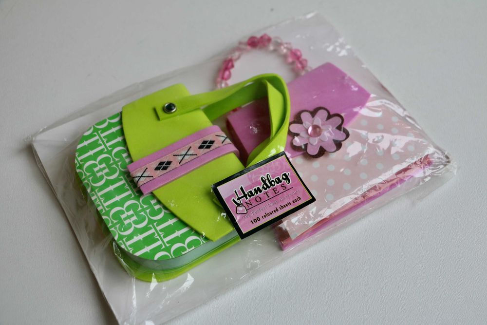 Набор блокнотов в форме сумочек handmade новые 2 штуки