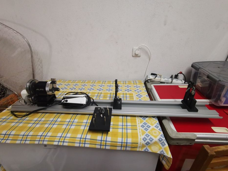 Máquina Alpes para arranjar canas de pesca