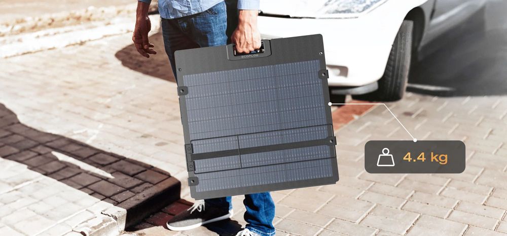 EcoFlow 220W Bifacial NextGen Portable Solar Panel сонячна панель