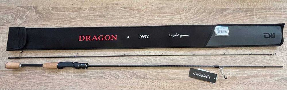 1,98m 2-10g - wędka spinningowa Tsurinoya Dragon-S662L