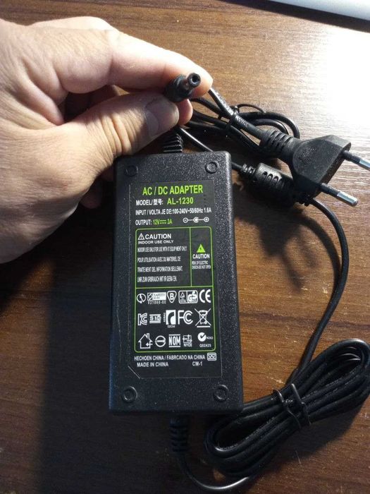 Блок живлення AL-1230 12В, 3А