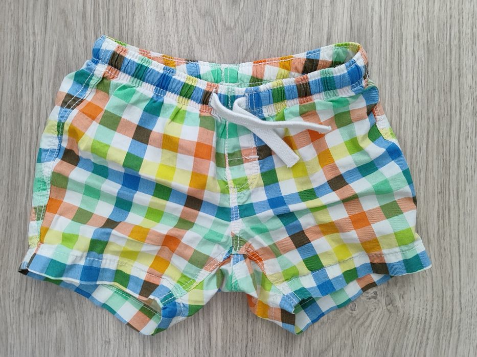 Zestaw spodenki szorty H&M F&F 80 cm