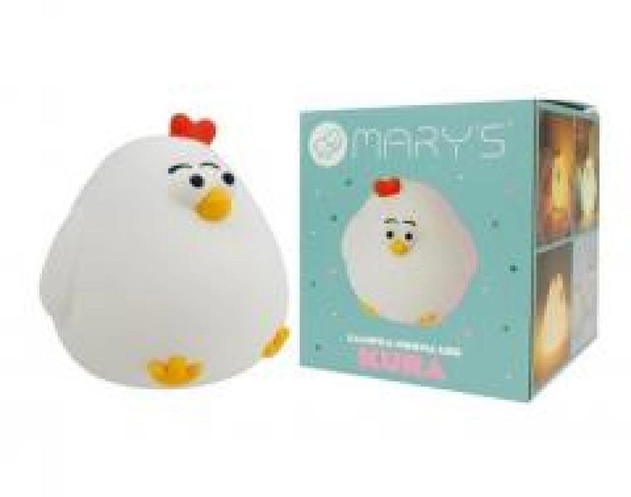Lampka nocna LED kura Mary's Rok wydania: 2024, oprawa: pudełko