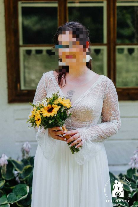 Suknia ślubna BOHO r.L