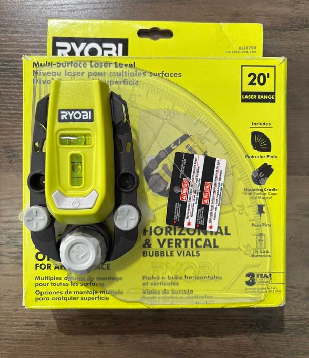 Poziomica laserowa RYOBI ELL1750