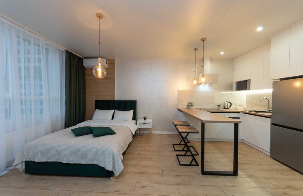 Затишна квартира у будинку з Укриттям - подобово, Бажана, 17.