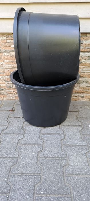 Doniczki 50 L śr. 49cm GRUBE SZEROKIE mrozoodporne