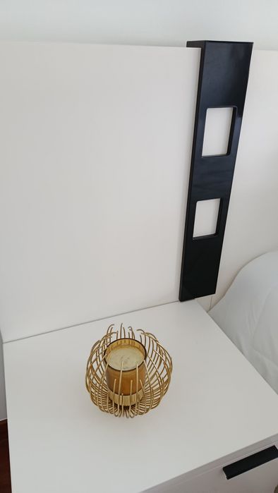 Cama  casal MDF em bom estado
