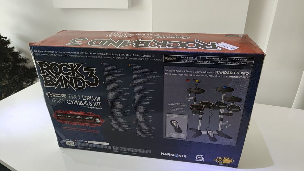 Bateria Rockband 3 Pro kit PS3 *NOVO