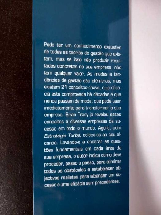 Estratégia Turbo mais eficácia e mais lucros (Brian Tracy)