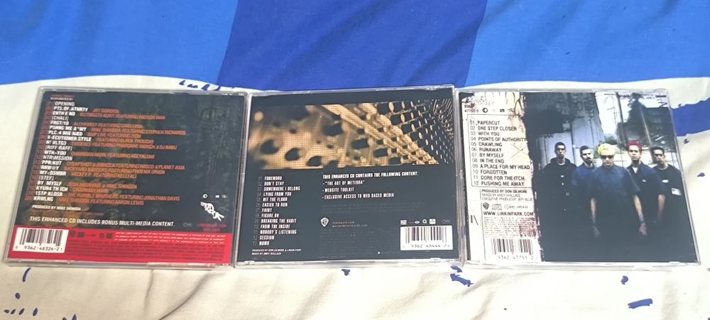 Mузыка Linkin park 3 шт
