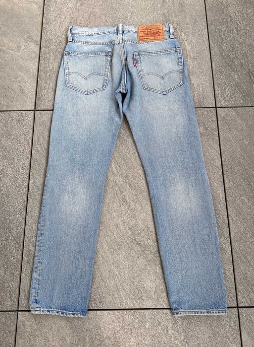 Spodnie jeansowe LEVIS STRAUSS HI-BALL USA z przetarciami r. 28
