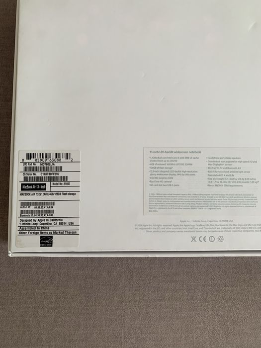 MacBook Air 13 a1466