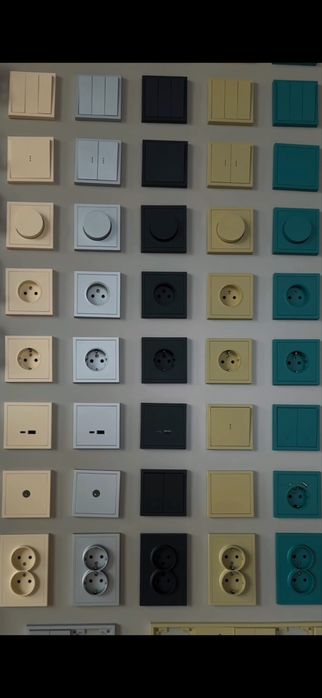 Розетки, вимикачі преміум дизайн.