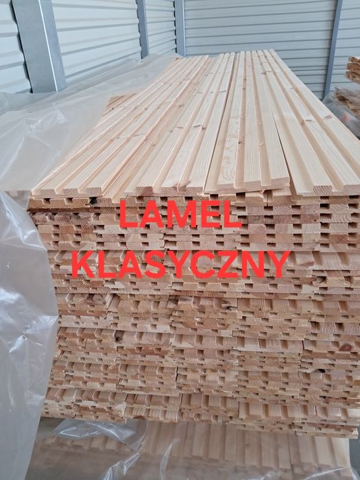 PRODUCENT Deska elewacyjna lamele, szalówka romb duo 1 gatunek