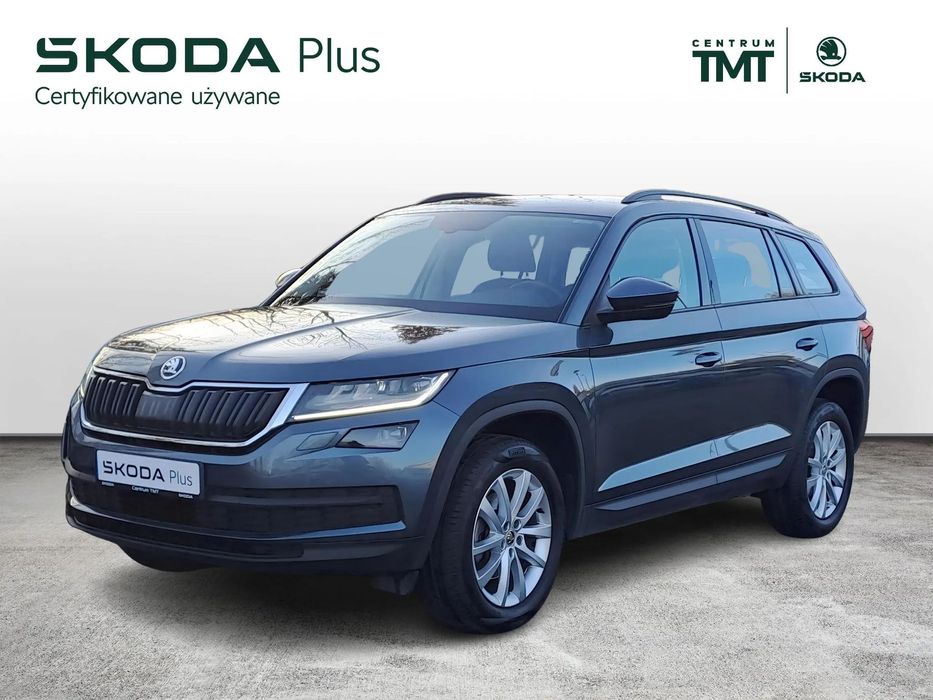 Skoda Kodiaq LED Matrix Smartlink Grzane fotele DSG Salon PL ASO Vat-MARŻA