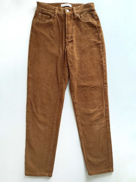Вельветовые брюки Pull and Bear