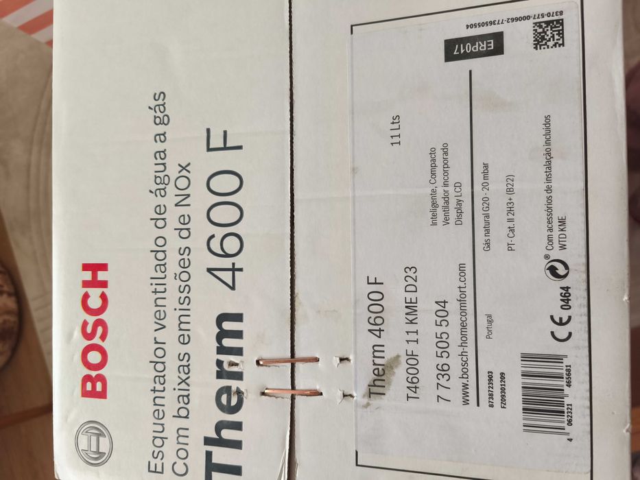 Esquentador Bosch Therm 4600F