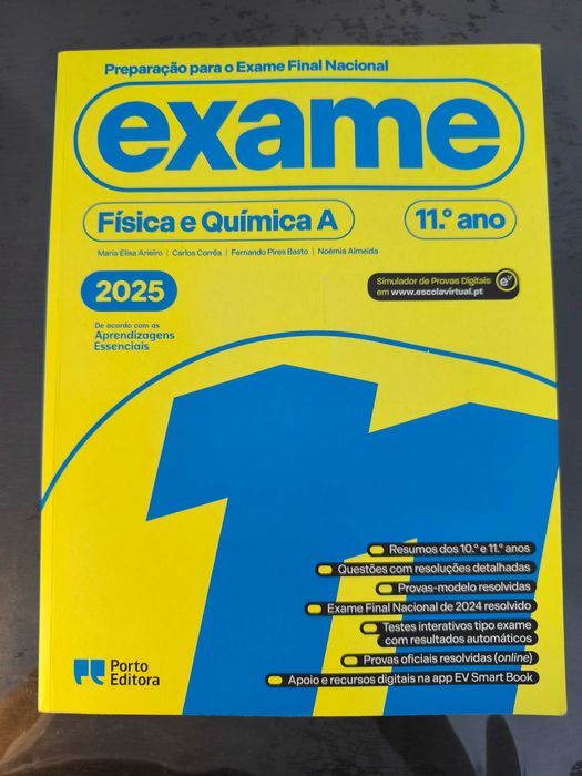 Livro Exame Físico-Química 10º e 11º ano