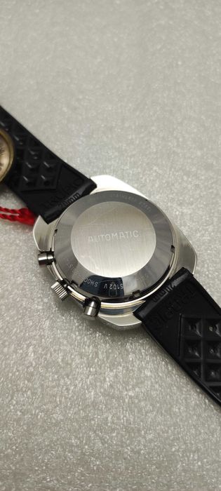 Nicolet Watch Co. Vintage Chronograf NOS lata 70 Valjoux 7750