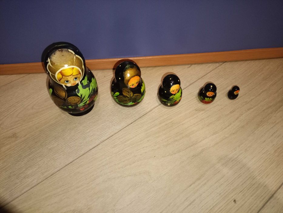 Матрешка 5 шт , ссср, состояние на фото