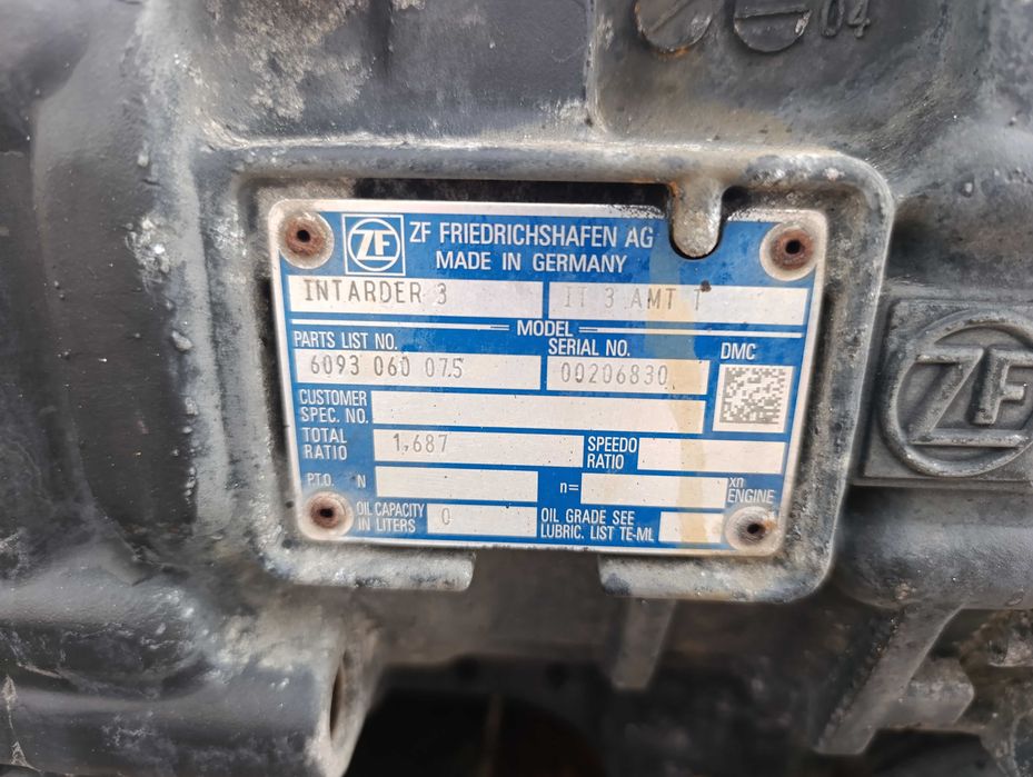 КПП MAN євро 6 ,ZF