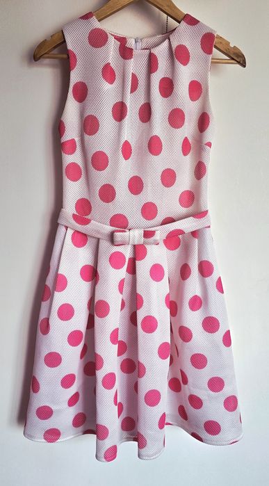 Sukienka w grochy urocza rozmiar 38/10