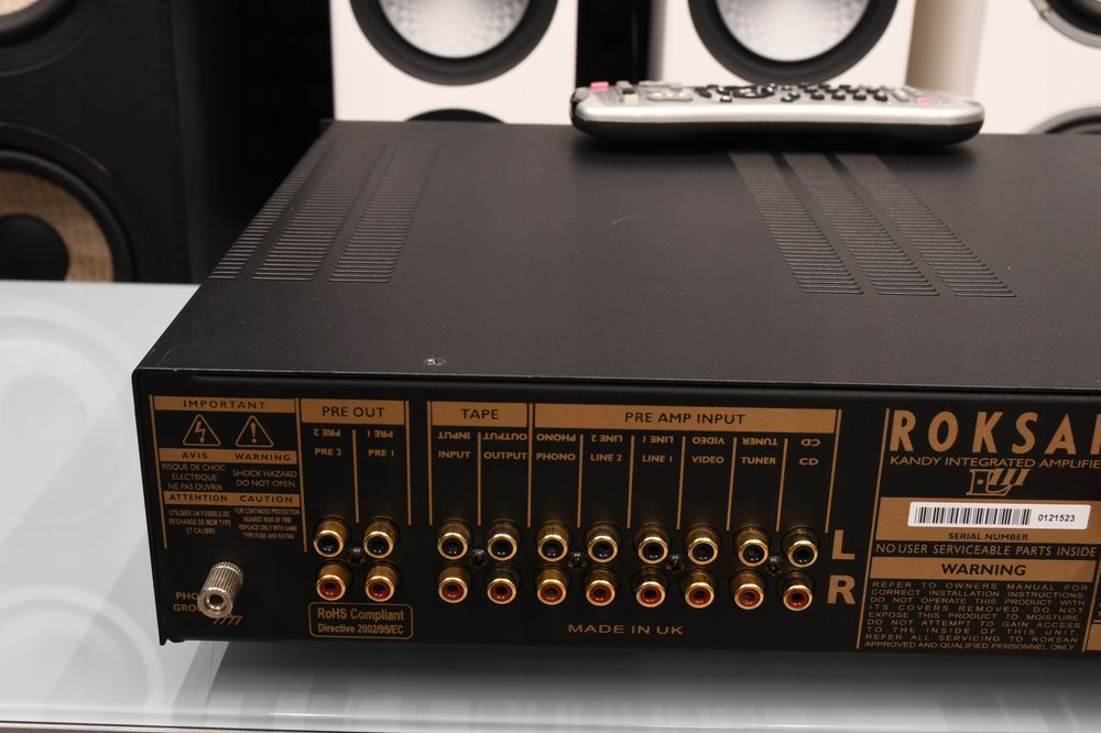 wzmacniacz stereo Stereo Roksan Kandy LIII 2x80W + pilot
