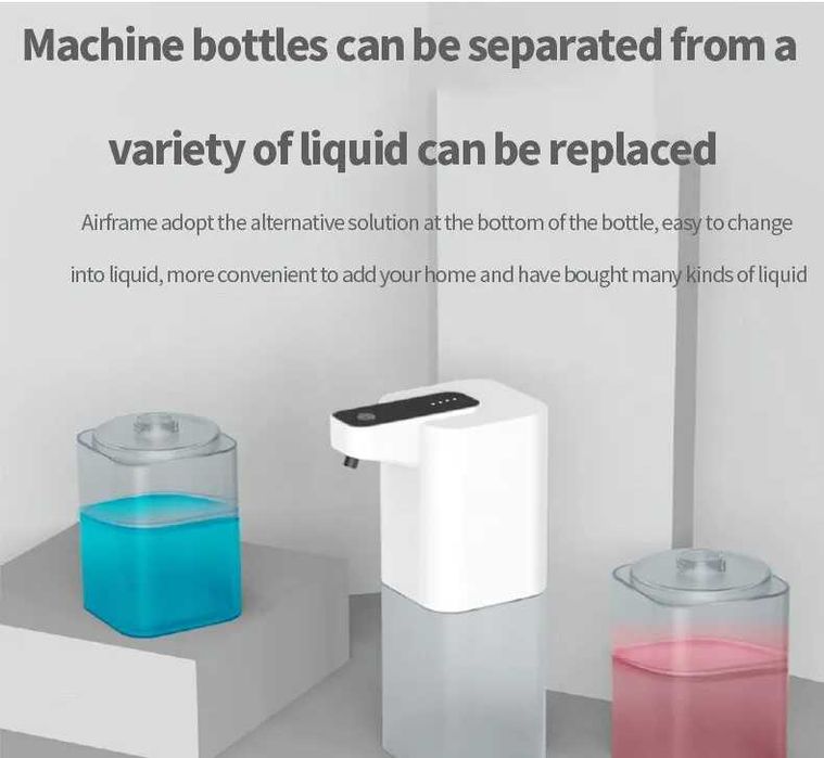 Автоматический индуктивный пенный дозатор мыла