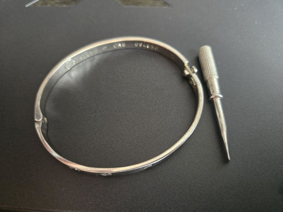 Срібний браслет ( Cartier)