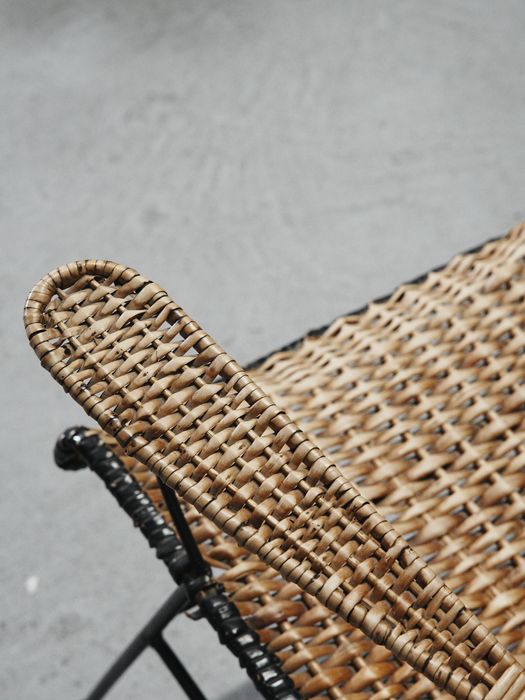 Cadeira palha vintage
