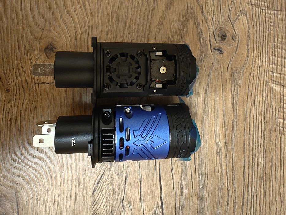 Міні Лінзи H4 LED F90, F90 mini, G2 шторка Чітка СТГ  Canbus. Комплект