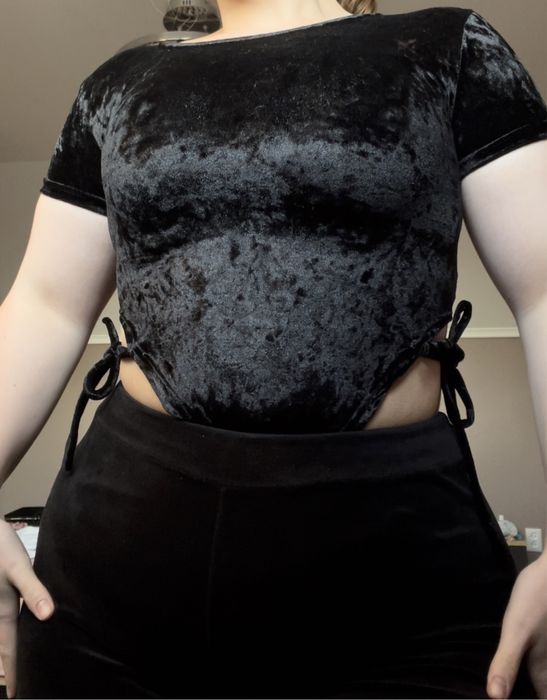 Боді велюрове