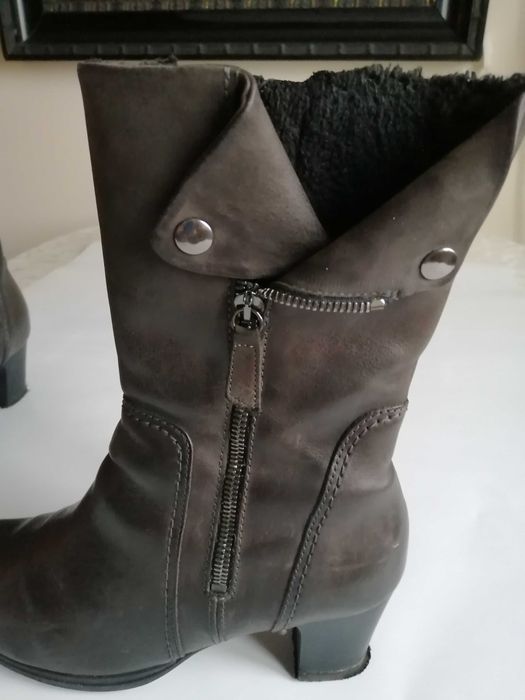 grafitowe botki Gabor, 38