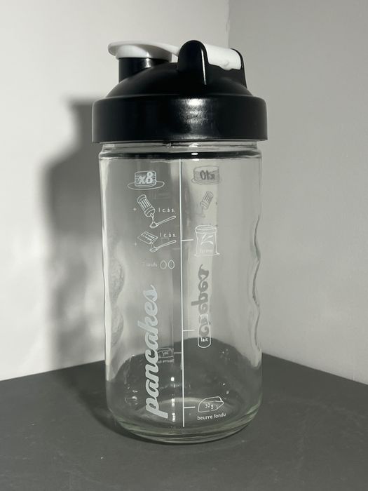 Pojemnik szklany na ciasto naleśnikowe nowe